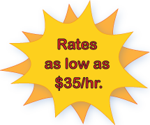 Liteva computer repair and service rates as low as $35 per hour.